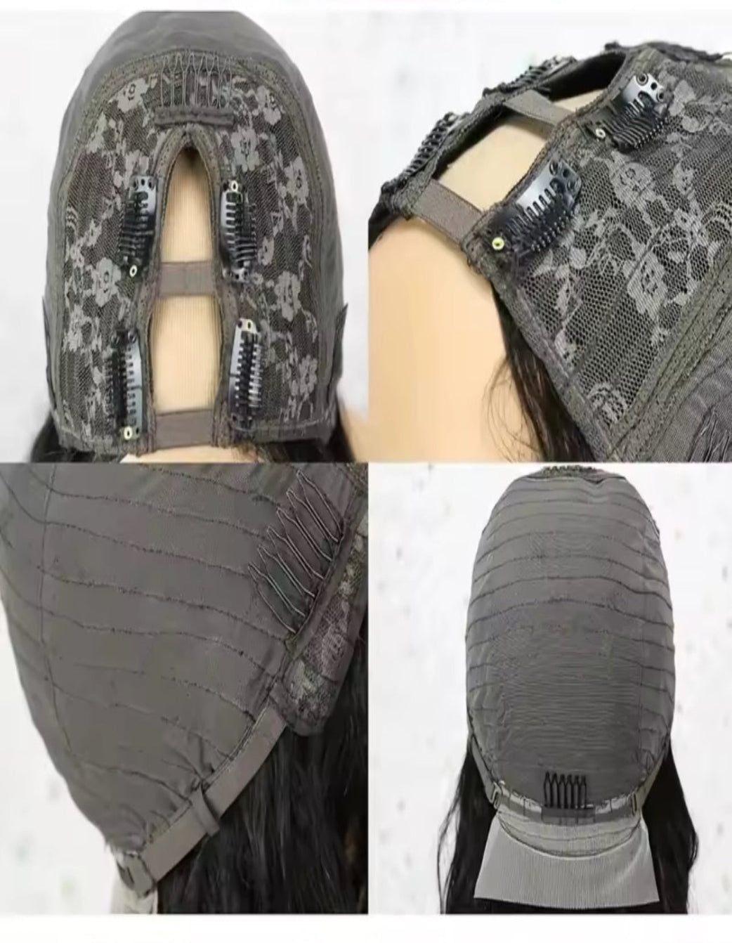 Kinky Straight V Part Wig