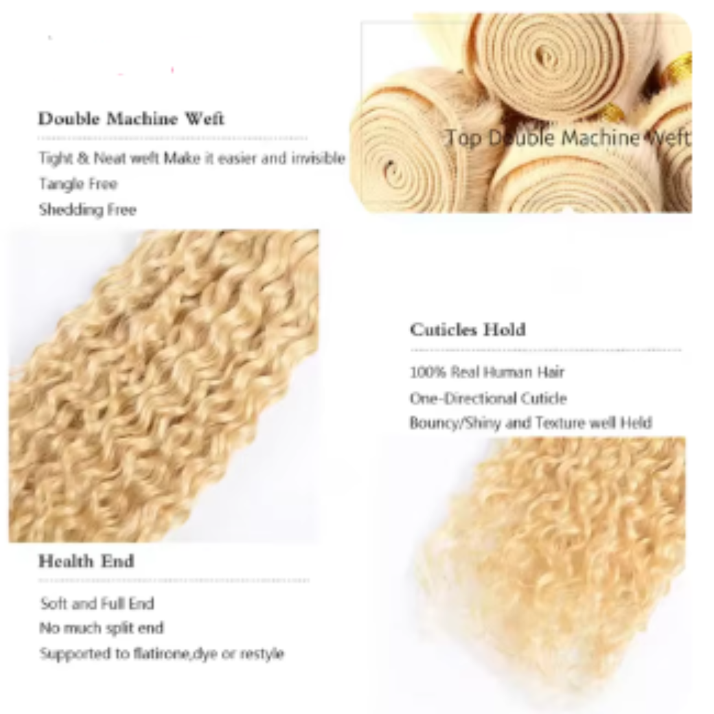 613 Blonde Hair Bundles
