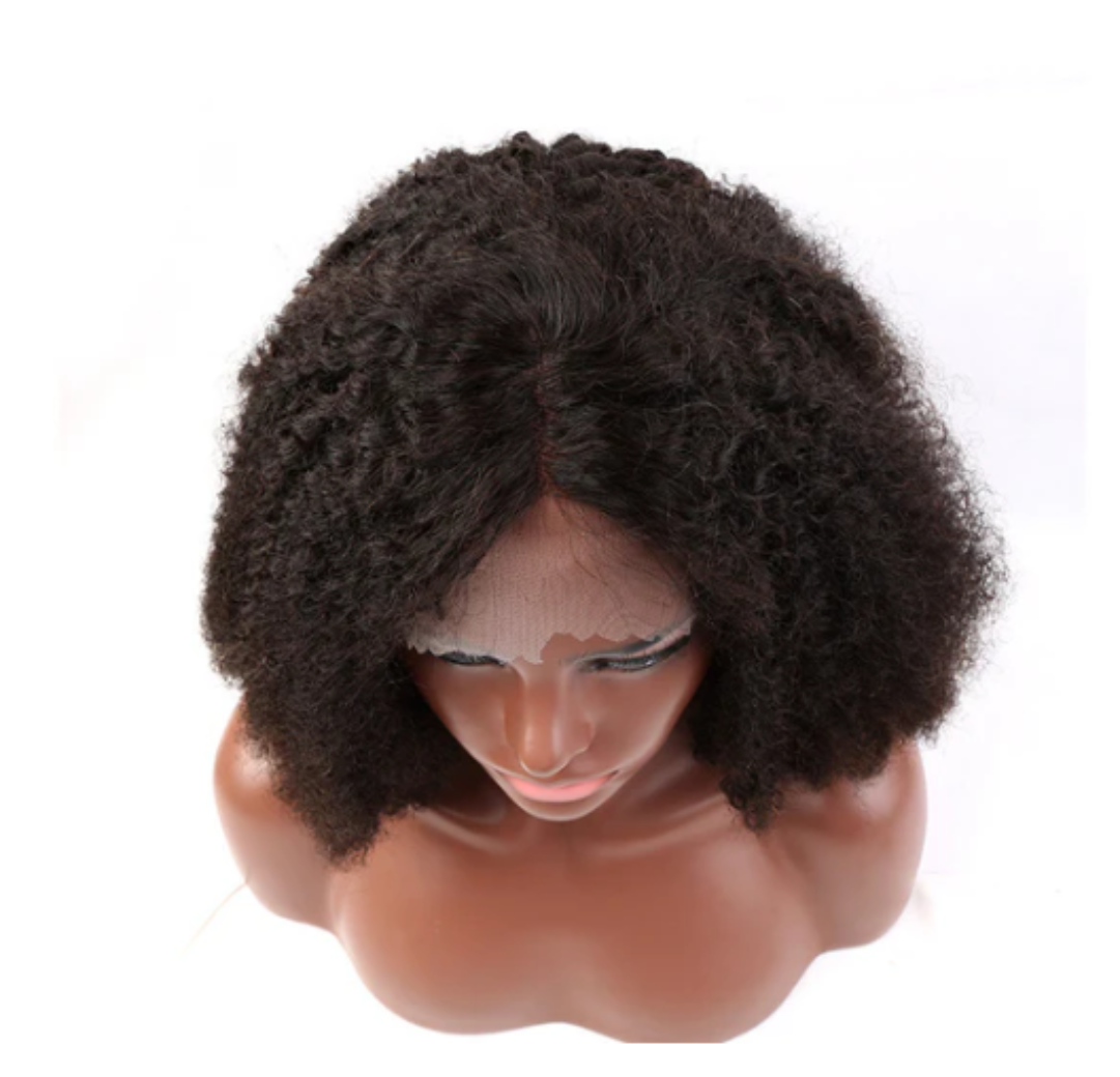 Kinky Curl Front Lace Wig