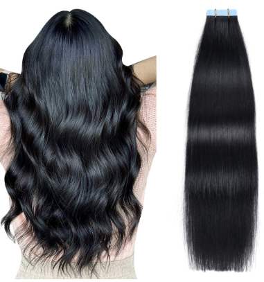 PU Tape In Hair Extensions Straight