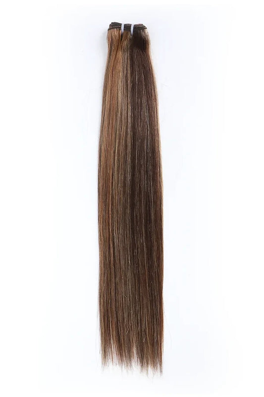 Cambodia Virgin Hair Bundles Straight #4/27/30 Color