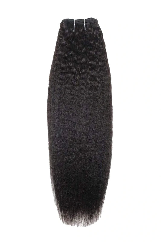 Cambodia Virgin Hair Bundles Sew in Extensions Kinky Straight