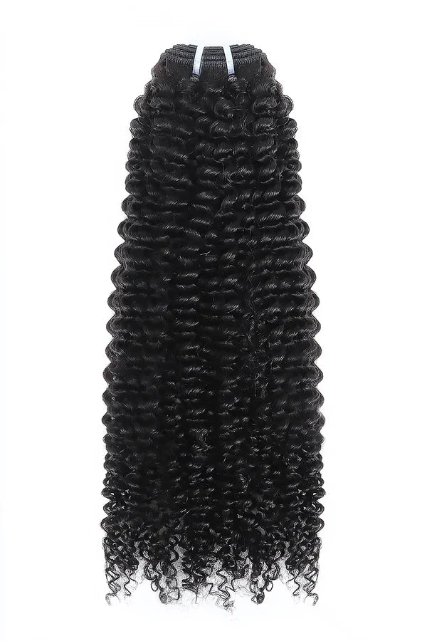 Cambodian Virgin Hair Bundle Kinky Curly Natural Color